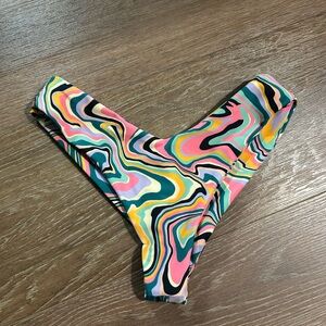 Skatie “Mandi” bikini bottoms Colorful Abstract